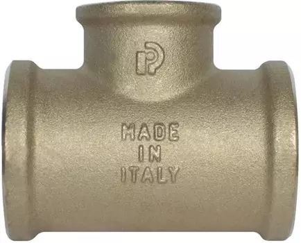 Фитинг. Тройник 3/4*1/2*3/4 ВР латунь