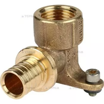 Фитинг. Угольник-переходник настенный 20*1/2, внутр. резьба, Rehau