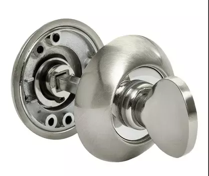 Фиксатор круглый Rucetti RAP Белый никель