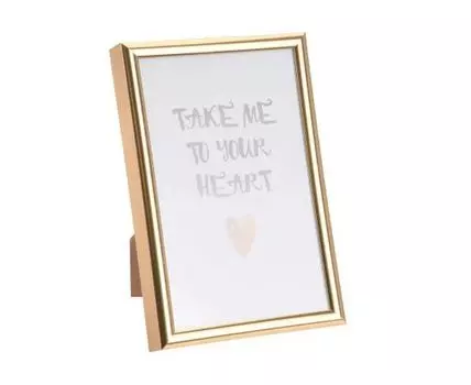 Фоторамка Heart in Gold (золотистый, 11)