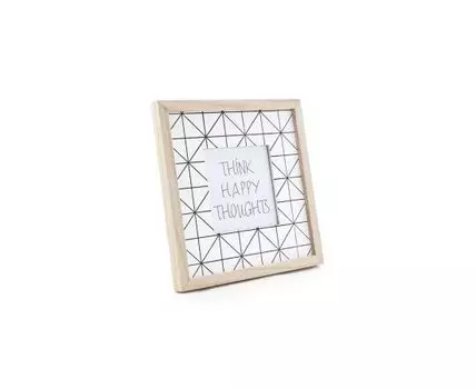 Фоторамка Think happy (Бежевый, 1,7)