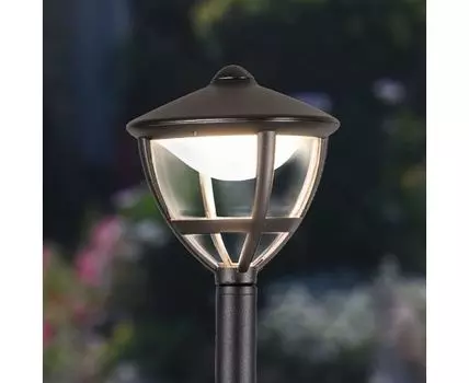 Gala F черный уличный светодиодный светильник на столбе IP44 GL LED 3001F