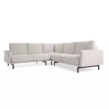 Galene 4-местный угловой диван бежевого цвета, 267 x 267 см