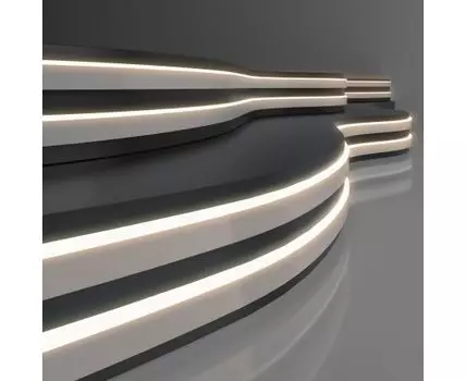 Гибкий неон 24V 10W 120Led 2835 IP65, дневной белый, 5м 24V 10W 120Led 2835 IP65