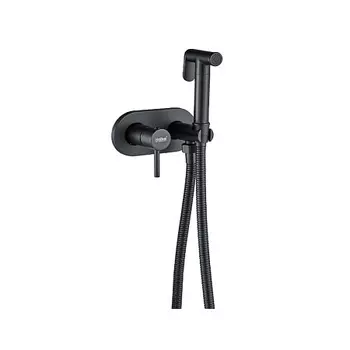 Гигиенический душ HAIBA HB5515-7, латунь, черный