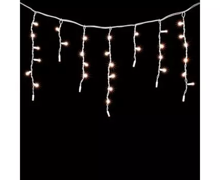 Гирлянда LTC Бахрома 3,1 x 0,5 м Экстра Тепло-Белая 220В, 120 LED