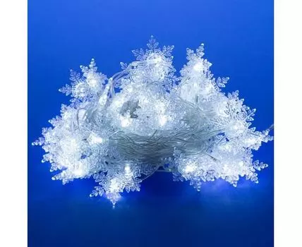 Гирлянда с насадками Uniel Снежинки 07930