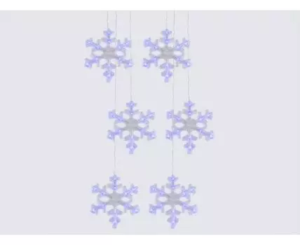 Гирлянда Снежинки UL-00007336 (прозрачный)
