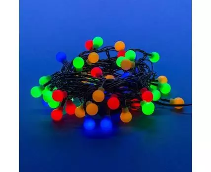 Гирлянда Супернить Uniel Разноцветные шарики 7928