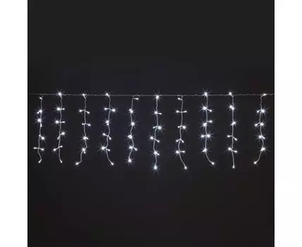 Гирлянда занавес 100 LED, 1,5м, белый