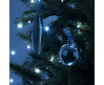 Гирлянда занавес Роса белый 2*3м IP20 200-004