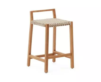 Giverola Табурет из массива тикового дерева 80 см