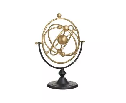 Глобус (золотистый, черный, 26)