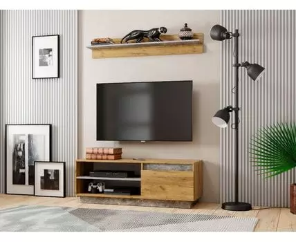 Гостиная Эмми (Прямые, Серый)