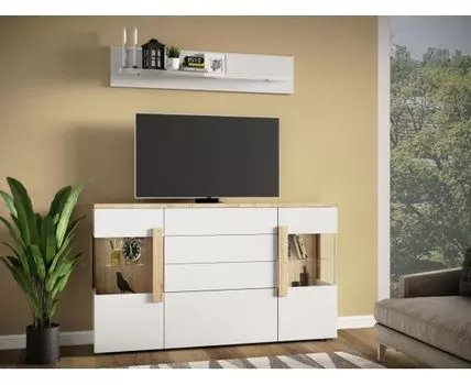 Гостиная Куба (Прямые, Белый)