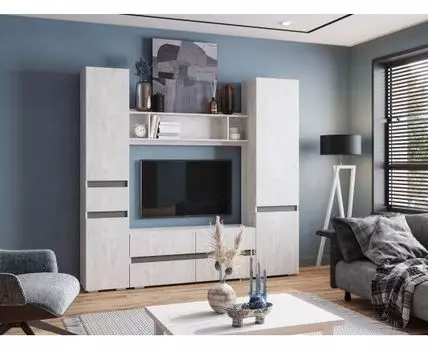 Гостиная Мия (205, 37, Прямые, Серый, 2 метра)