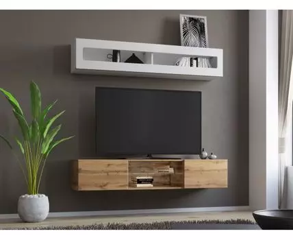 Гостиная Поинт (Без блока питания, Прямые, Белый)