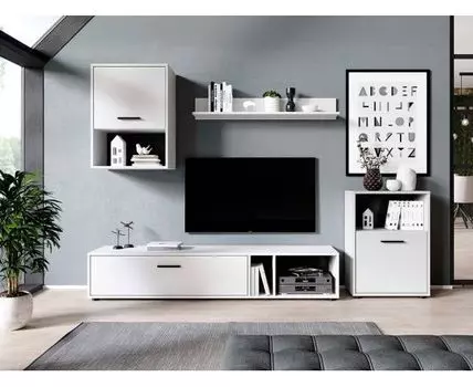 Гостиная Рок (Прямые, Белый, 2 метра)