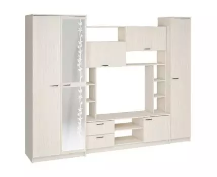 Готовые гостиные Артизан-11 сосна карелия / сосна карелия