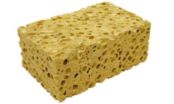 Губка прямоугольная, целлюлозная