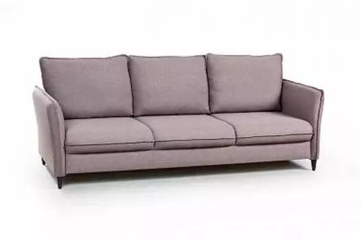 Hans диван-кровать прямой с подлокотниками рогожка серый