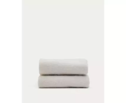 Hura Плед из шерсти цвета экрю с оборками 170 х 130 см