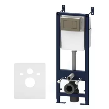 I01270351N Инсталляция для подвесного унитаза с клавишей