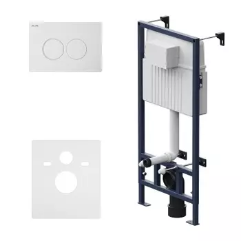 I012707.0101 Инсталляция для подвесного унитаза с клавишей