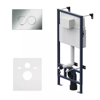 I012707.0151 Инсталляция для подвесного унитаза с клавишей