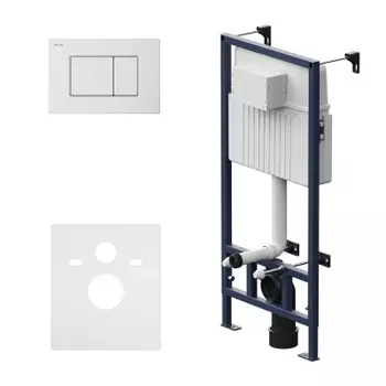 I012707.0201 Инсталляция для подвесного унитаза с клавишей