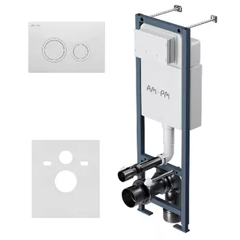 I012711.0101 Инсталляция для подвесного унитаза с клавишей ErgoFit L