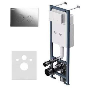 I012711.0151 Инсталляция для подвесного унитаза с клавишей ErgoFit L