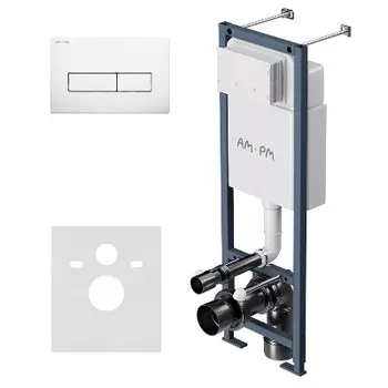 I012711.0301 Инсталляция для подвесного унитаза с клавишей ErgoFit M