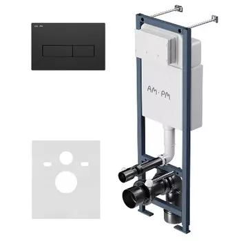 I012711.0338 Инсталляция для подвесного унитаза с клавишей ErgoFit M