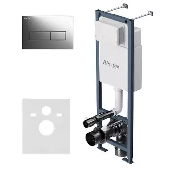 I012711.0351 Инсталляция для подвесного унитаза с клавишей ErgoFit M