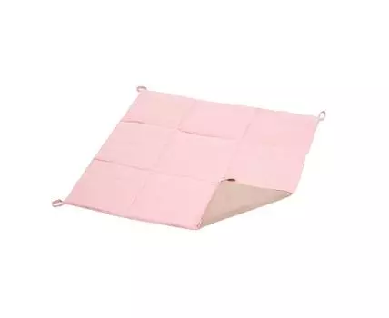 Игровой коврик для вигвама из розового льна (Розовый, 105)