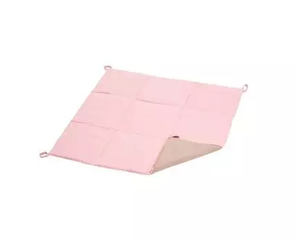 Игровой коврик для вигвама из розового льна (Розовый, 125)