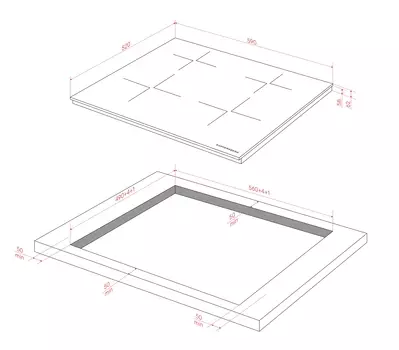 Индукционная варочная панель ICI 625