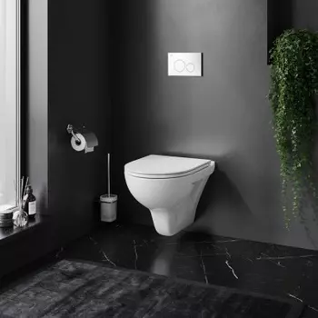 IS49001.901700 Комплект: инсталляция с подвесным унитазом FlashClean, с сиденьем микролифт и клавишей