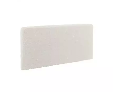 Изголовье Lydia из белого флиса 178 x 76 см