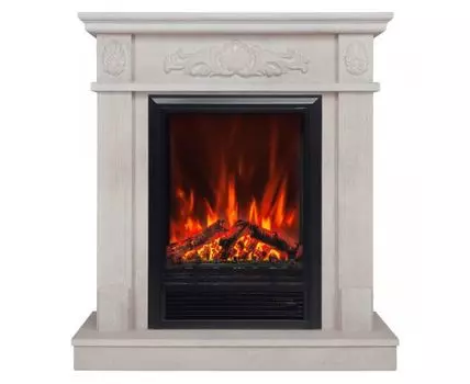 Электрокамин Adelaida WT с очагом Eugene