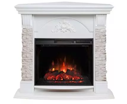 Электрокамин Athena Corner GR с очагом Sparta 25,5