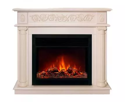 Электрокамин Attica WT с очагом Moonblaze Deluxe Black