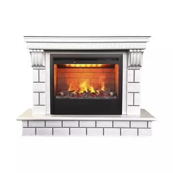 Электрокамин Castle 26 WT с очагом 3D Helios 26