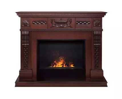 Электрокамин Corsica Lux 25,5/26 AO с очагом 3D Cassette 630 Black Panel