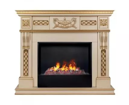 Электрокамин Corsica Lux 25,5/26 WT с очагом 3D Cassette 630