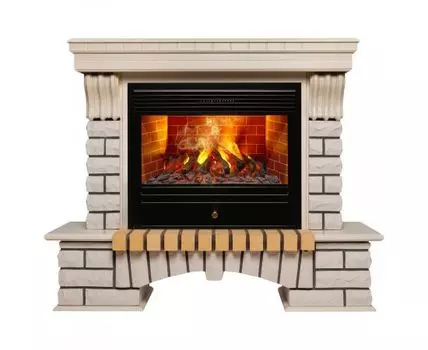 Электрокамин Country 26 WT с очагом 3D Novara