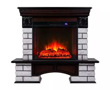 Электрокамин Country Lux Rock 25/25,5 AO с очагом Sparta 25,5