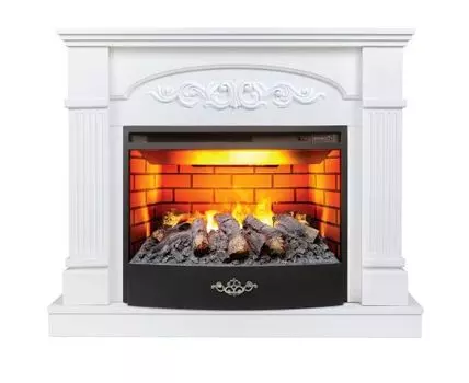 Электрокамин Cristina 25,5 WT с очагом 3D Firestar 25,5