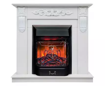 Электрокамин Dominica WT с очагом Majestic Lux Black RC